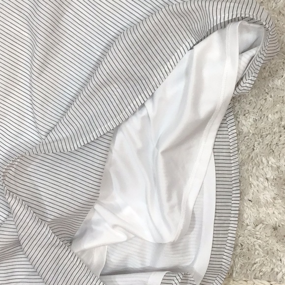 Express off shoulder stripe dress/tunic XS NWT - Picture 7 of 11